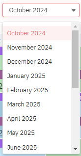 A screenshot of a calendar

AI-generated content may be incorrect.