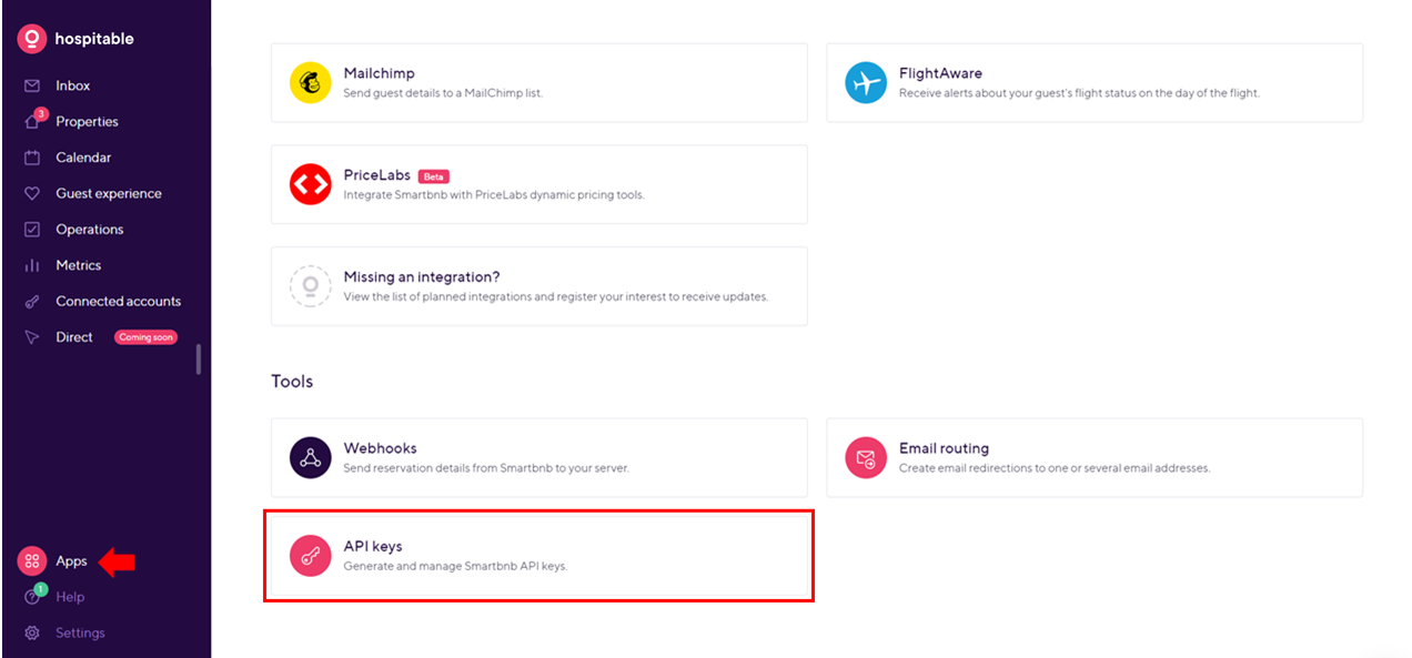 How to integrate Hospitable with PriceLabs