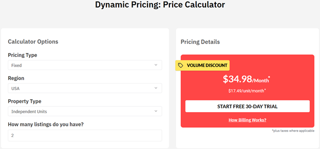 A screenshot of a price calculator

AI-generated content may be incorrect.